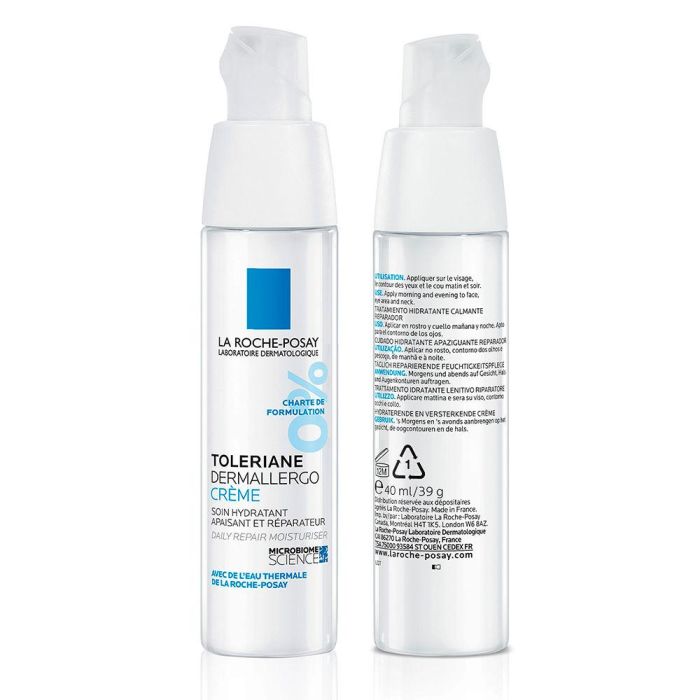 La Roche Posay Toleriane Dermallergo Crema Facial Hidratante Enriquecida con Neurosensina 40 ml 2