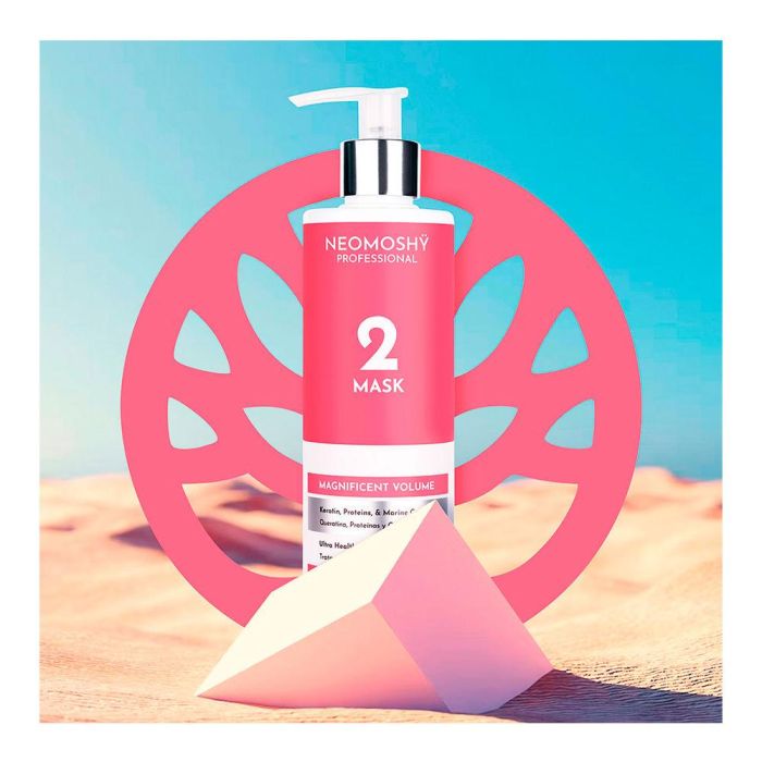 Neomoshy MAGNIFICENT VOLUME mask Mascarilla con keratina para el pelo 300 ml Neomoshy MAGNIFICENT VOLUME mask Mascarilla con keratina para el pelo 300 ml
