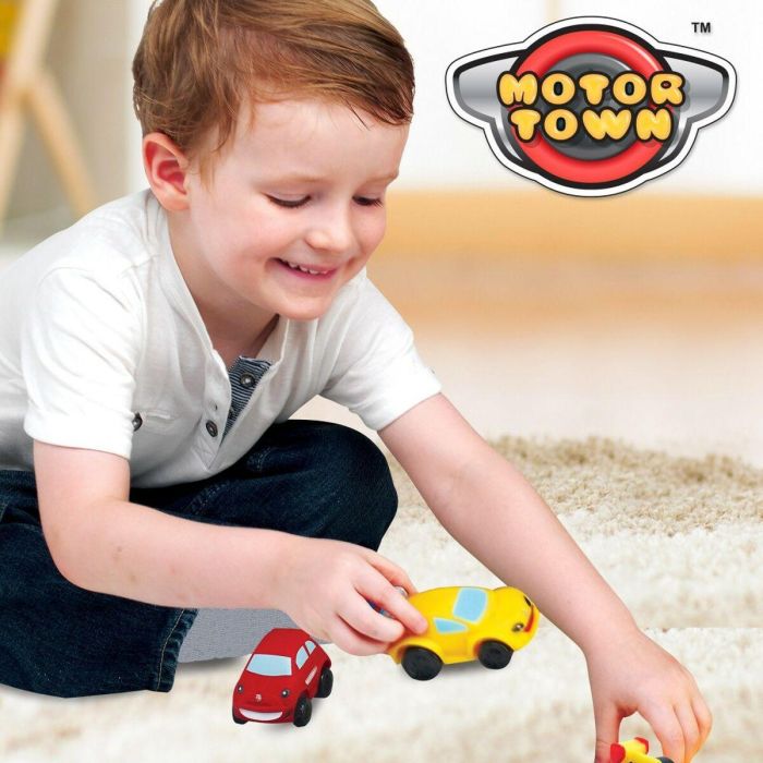 Set de Vehículos Motor Town 4 Piezas 7,5 x 4,5 x 5 cm (6 Unidades) 1 Set de Vehículos Motor Town 4 Piezas 7,5 x 4,5 x 5 cm (6 Unidades) 1