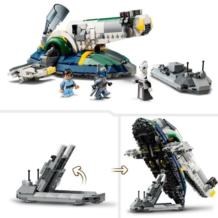 Lego Star Wars 75433 El Ataque de los Clones Nave espacial de Jango Fett Juguete para Niños 9 Años 2