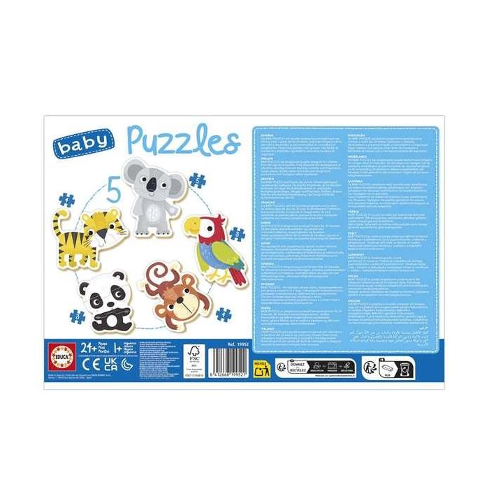 Baby Puzzles Fauna Salvaje 19952 Educa 3