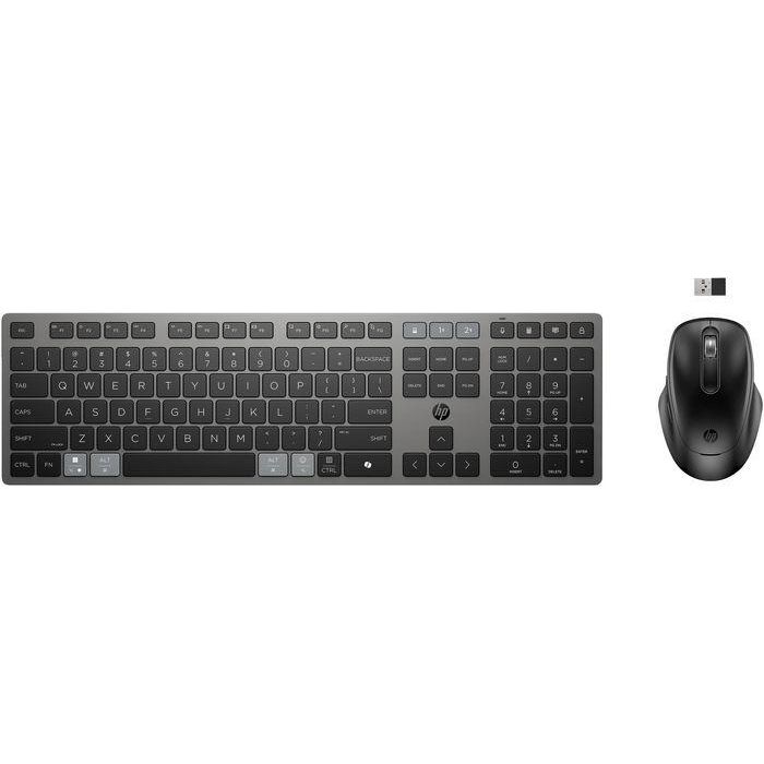 HP 725 Multi-Device Rechargeable Wireless Keyboard and Mouse Combo HP 725 Multi-Device Rechargeable Wireless Keyboard and Mouse Combo
