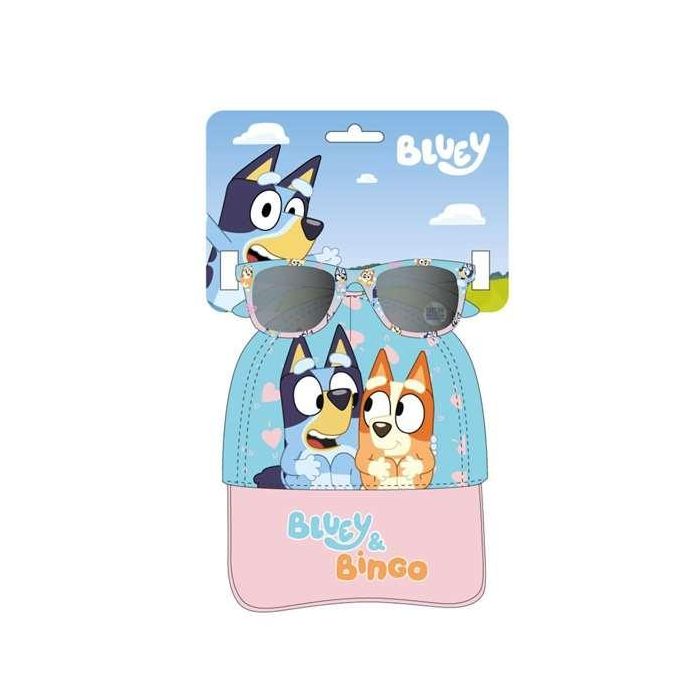 Gorra set gafas de sol bluey talla 51 cm Gorra set gafas de sol bluey talla 51 cm