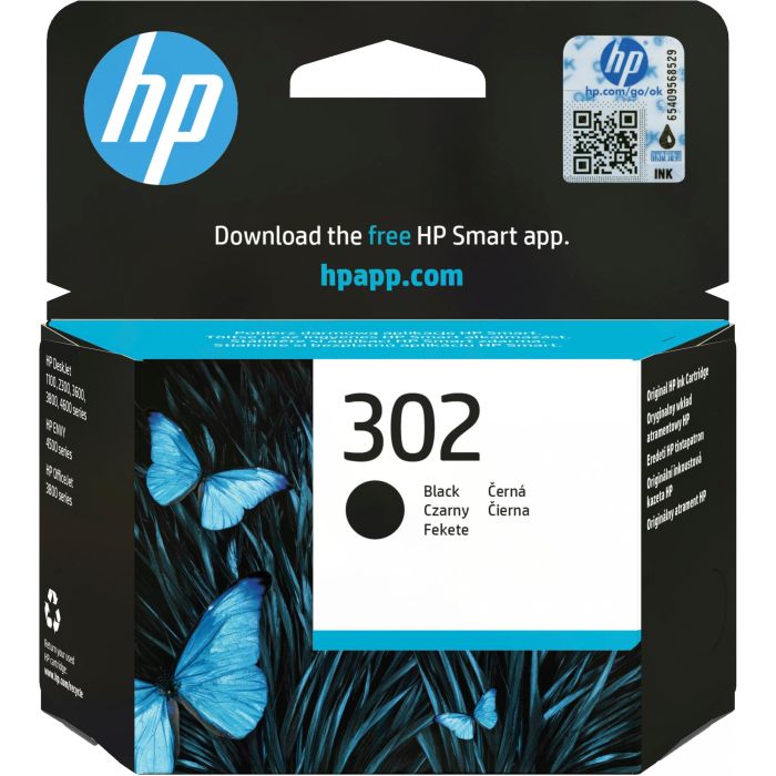 HP Tinta Negro Officejet 3830 All-In-One Impresora Multifunción Nº 302