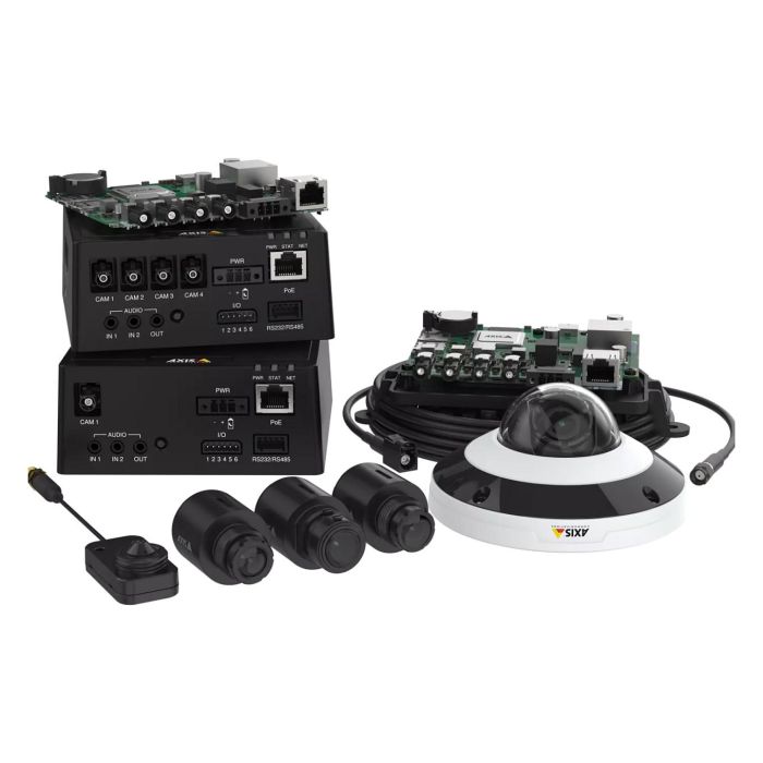 Axis Unidad de Sensor de Red Cámara Covert/Pinhole F7225-RE con CMOS 1920x1200px, WDR, IP66/67, -30 a 55°C, Paquete de 8 Piezas (02363-021)