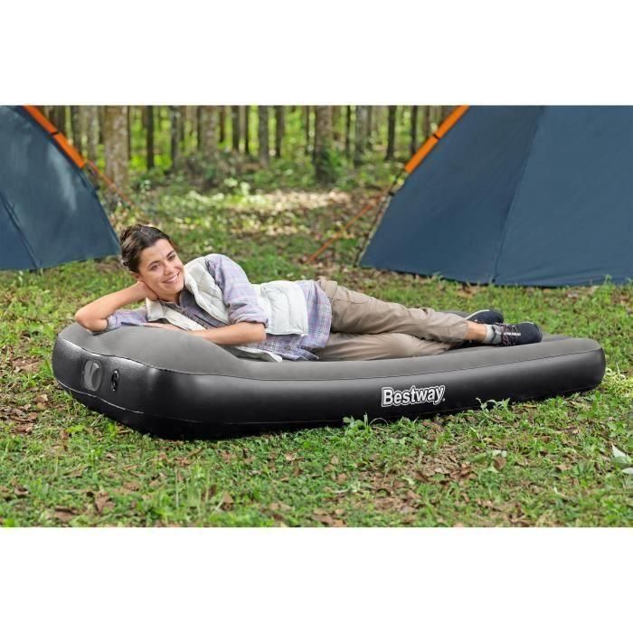 Colchón hinchable - BESTWAY - 671BQ - Tritech Twin - 1 persona, bomba USB integrada, 1,88 mx 99 cm x 30 cm 3 Colchón hinchable - BESTWAY - 671BQ - Tritech Twin - 1 persona, bomba USB integrada, 1,88 mx 99 cm x 30 cm 3