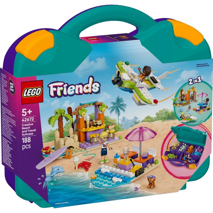 Lego Friends Juego de Construcción Portátil de Playa Creativa en Maleta de Viaje - Ideal para Niños de 5 Años en Adelante 9 Lego Friends Juego de Construcción Portátil de Playa Creativa en Maleta de Viaje - Ideal para Niños de 5 Años en Adelante 9
