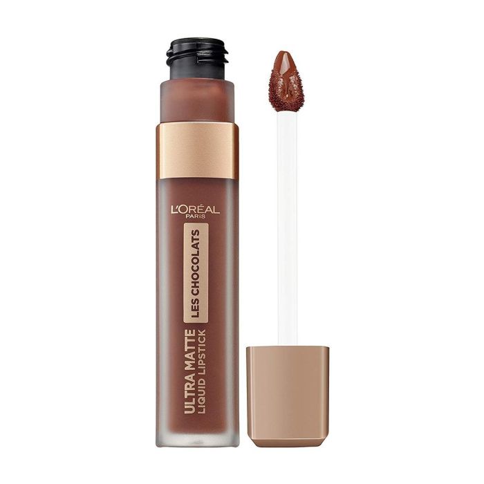 L'Oréal Paris Les Chocolats Pintalabios Líquido Permanente Ultra Mate #858-oh my choc L'Oréal Paris Les Chocolats Pintalabios Líquido Permanente Ultra Mate #858-oh my choc