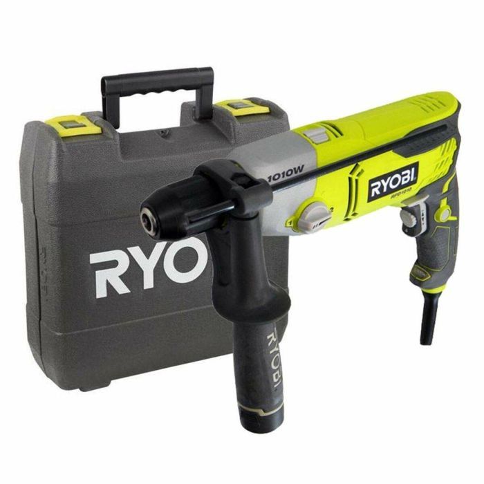 Ryobi Taladro Percutor 1010W - 2 Velocidades - Portabrocas 13mm - Impacto 51000 cps/min - Madera/Metal/Concreto 50/13/20mm 6