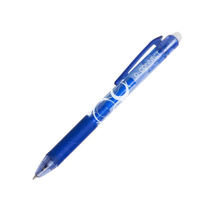 Boligrafo Q-Connect Retractil Borrable 0,7 mm Color Azul 10 unidades 2