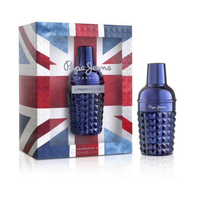 Pepe Jeans London Calling Eau de Toilette Para Él 100ml - Fragancia Audaz con Notas de Limón, Ciruela, Lavanda y Vainilla
