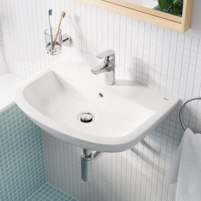 Grifo de baño - GROHE Start Flow - Mezclador monomando - Talla S - Cromo - Ahorro de agua - 23809000 1