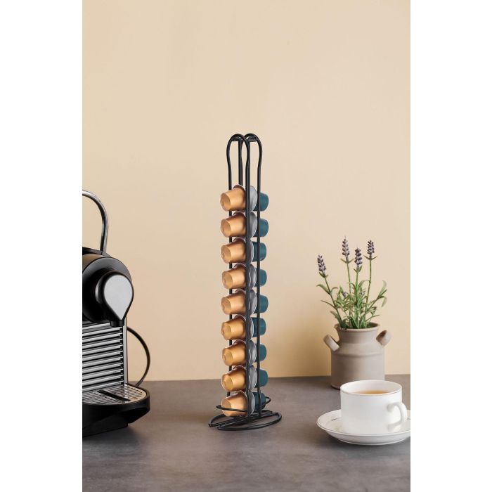 Soporte Negro 20 Capsulas Cafe Quttin (12 Unidades) 3 Soporte Negro 20 Capsulas Cafe Quttin (12 Unidades) 3