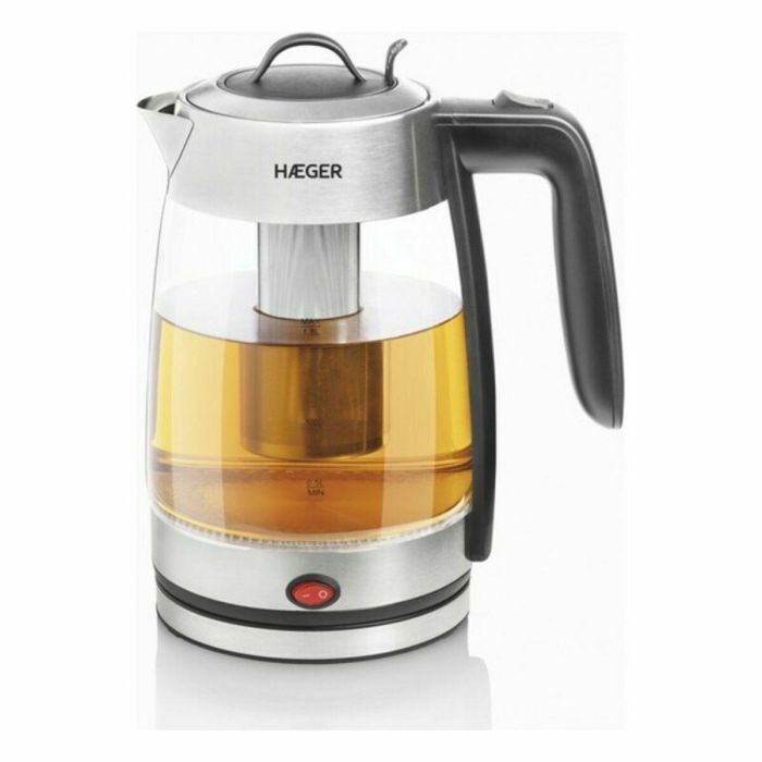 Hervidor y Tetera Eléctrica Haeger EK-22F.020A Blanco Acero Inoxidable 2200 W 2 Hervidor y Tetera Eléctrica Haeger EK-22F.020A Blanco Acero Inoxidable 2200 W 2