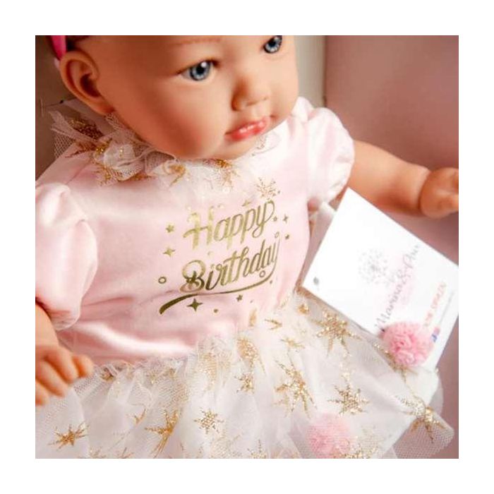 Marina & Pau Muñeca Alina Party en Estuche Cuerpo Blandito 45cm 3