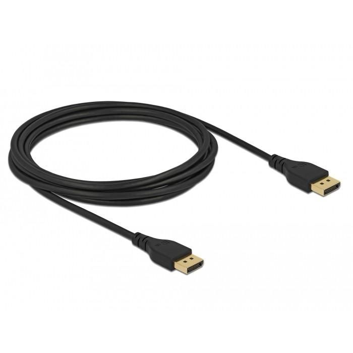 DELOCK DisplayPort Kabel 8K 60Hz 2m DP 8K zertifiziert ohne Einrastfunktion 1 DELOCK DisplayPort Kabel 8K 60Hz 2m DP 8K zertifiziert ohne Einrastfunktion 1