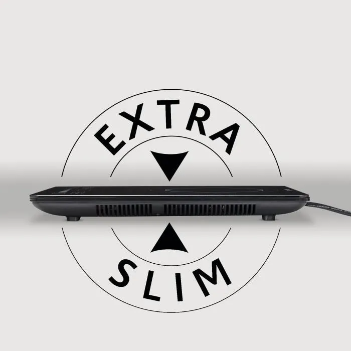 Placa de Inducción BRANDT - 2 fuegos - 10 niveles de potencia - 3400 W