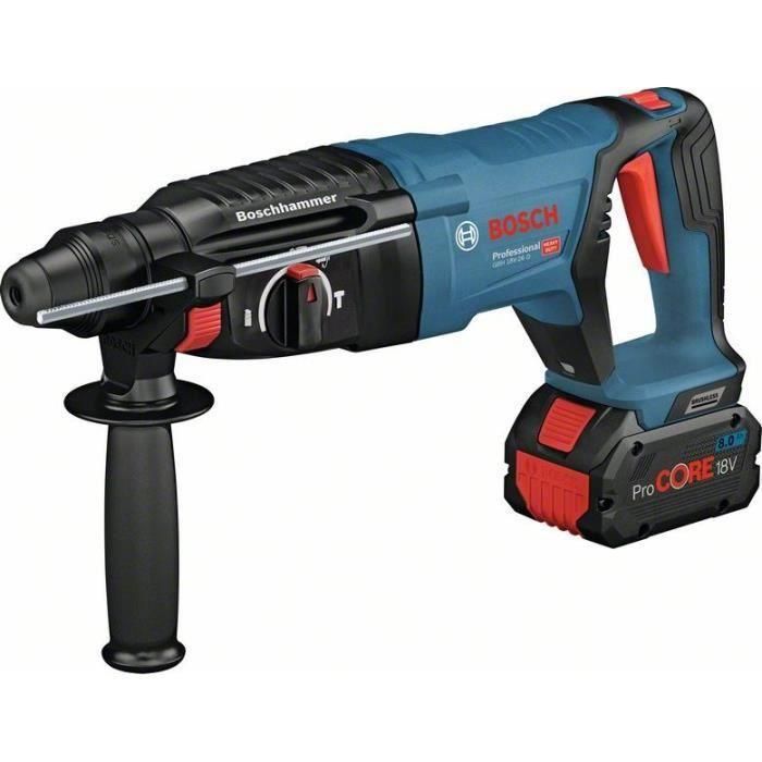 Martillo perforador a batería BOSCH PROFESSIONAL SDS plus GBH 18V-26 D suministrado sin batería ni cargador Martillo perforador a batería BOSCH PROFESSIONAL SDS plus GBH 18V-26 D suministrado sin batería ni cargador