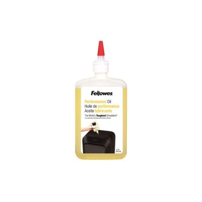 Fellowes Aceite Lubricante para Destructoras de Documentos de Corte en Partículas Bote 355 mL - Mejora el Rendimiento 1 Fellowes Aceite Lubricante para Destructoras de Documentos de Corte en Partículas Bote 355 mL - Mejora el Rendimiento 1