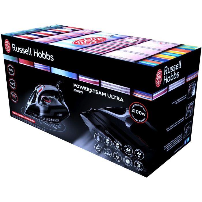 Plancha de Vapor Russell Hobbs 20630-56 3100 W 220 V 6 Plancha de Vapor Russell Hobbs 20630-56 3100 W 220 V 6