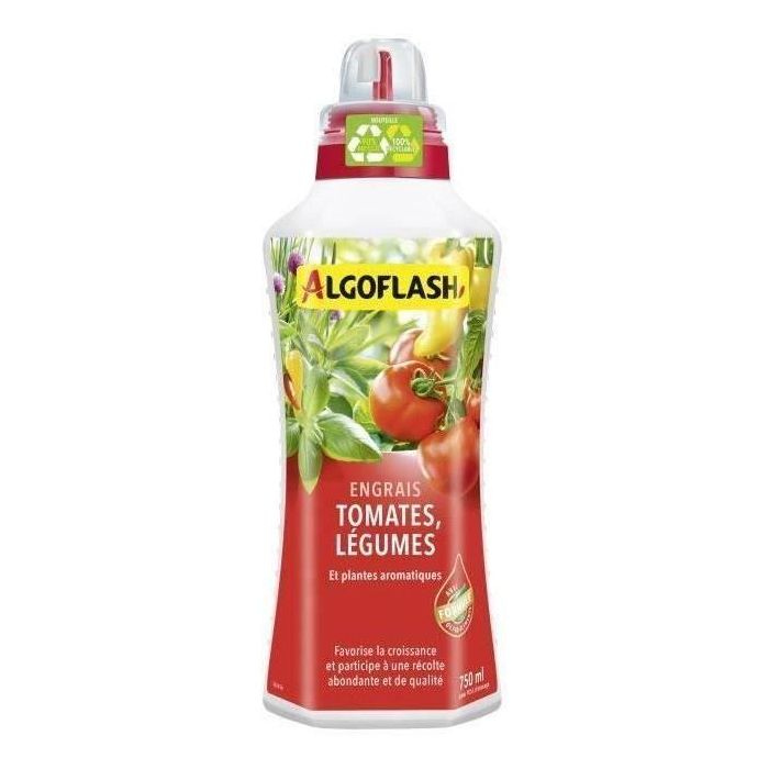 Algoflash Naturasol Fertilizante Líquido Completo Oligoelementos para Tomates, Hortalizas y Aromáticas 750 mL con Tapón Medidor. Ideal Huertas. Algoflash Naturasol Fertilizante Líquido Completo Oligoelementos para Tomates, Hortalizas y Aromáticas 750 mL con Tapón Medidor. Ideal Huertas.
