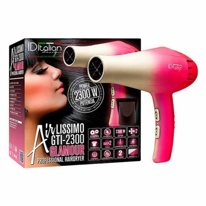 Id Italian Airlissimo Gti 2300 Professional Hairdryer Glamour