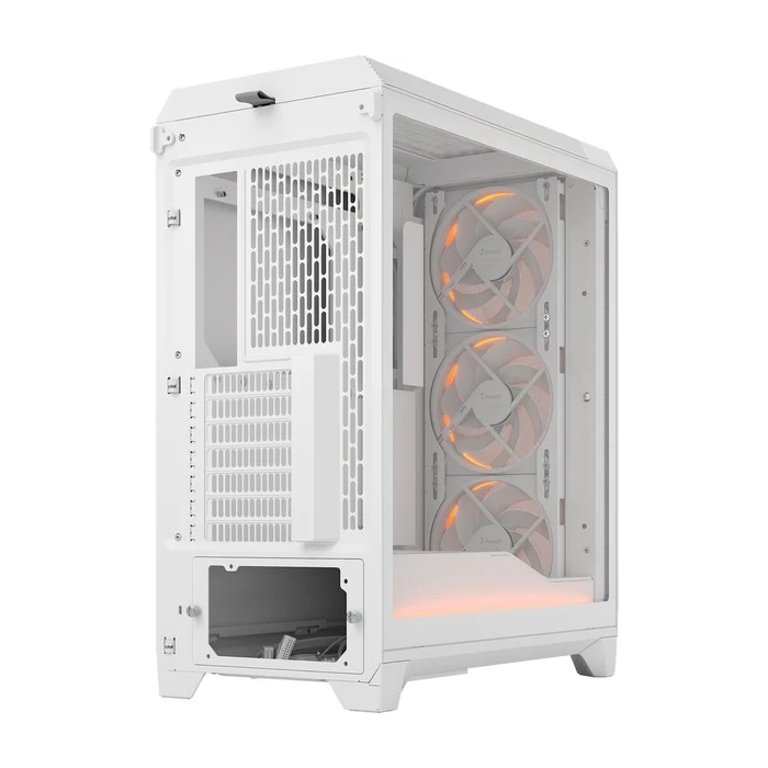 Fractal Design Meshify 3 Ambience Pro RGB White TG Clear Tint - Caja Torre ATX, Blanco, Vidrio Templado, Refrigeración Avanzada, FD-C-MES3A-05 3 Fractal Design Meshify 3 Ambience Pro RGB White TG Clear Tint - Caja Torre ATX, Blanco, Vidrio Templado, Refrigeración Avanzada, FD-C-MES3A-05 3