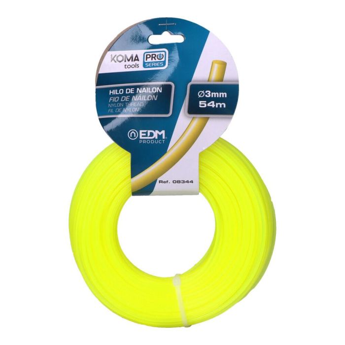 Koma Tools Hilo para Desbrozadora, 3,0 mm de Diámetro, 54 m de Largo 0 Koma Tools Hilo para Desbrozadora, 3,0 mm de Diámetro, 54 m de Largo 0