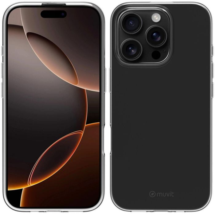 Muvit Funda Recycletek para Apple iPhone 16 - Fabricada 100% con Materiales Reciclados, Sostenible y Ecológica 2