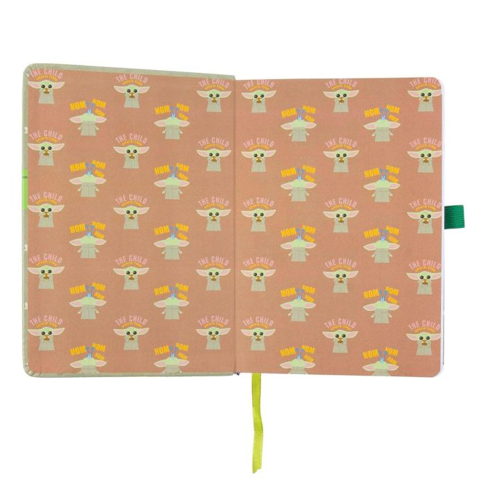 Cuaderno A5 polipiel Yoda Child The Mandalorian Star Wars 4