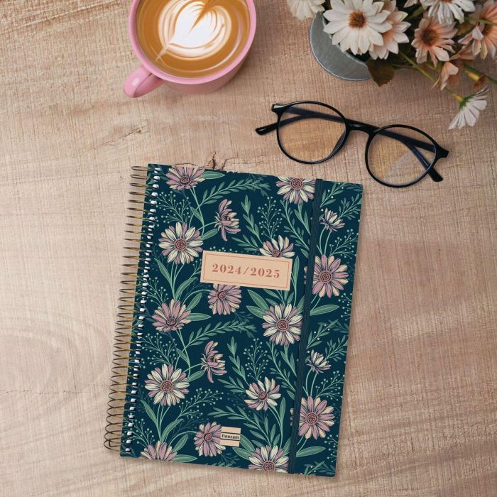 Agenda Finocam Daisy Multicolor A5 15,5 x 21,2 cm 2024-2025 4