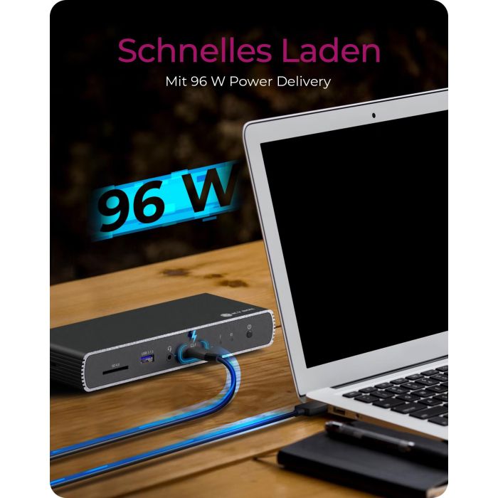 D Dockingstation Thunderbolt 4 Type-C 4xUSB-A/3xUSB-C/HDMI ICY BOX Black 5 D Dockingstation Thunderbolt 4 Type-C 4xUSB-A/3xUSB-C/HDMI ICY BOX Black 5