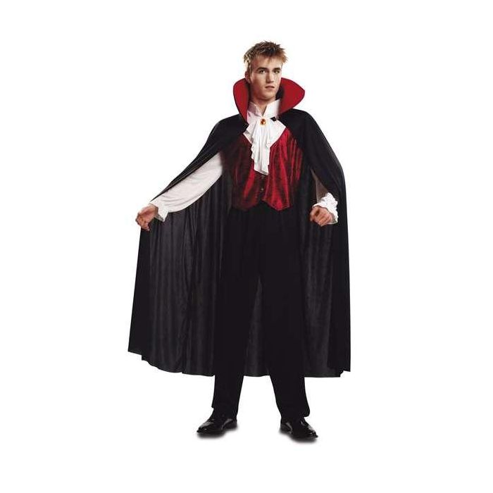 Disfraz vampiro gótico chaleco con camisa, pantalón y capa talla XXL Disfraz vampiro gótico chaleco con camisa, pantalón y capa talla XXL