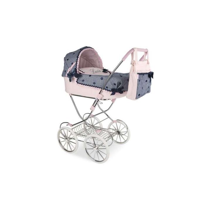 Coche capota lucia con bolso y sombrilla 42x72x93 cm (altura manillar 90 cm) 2