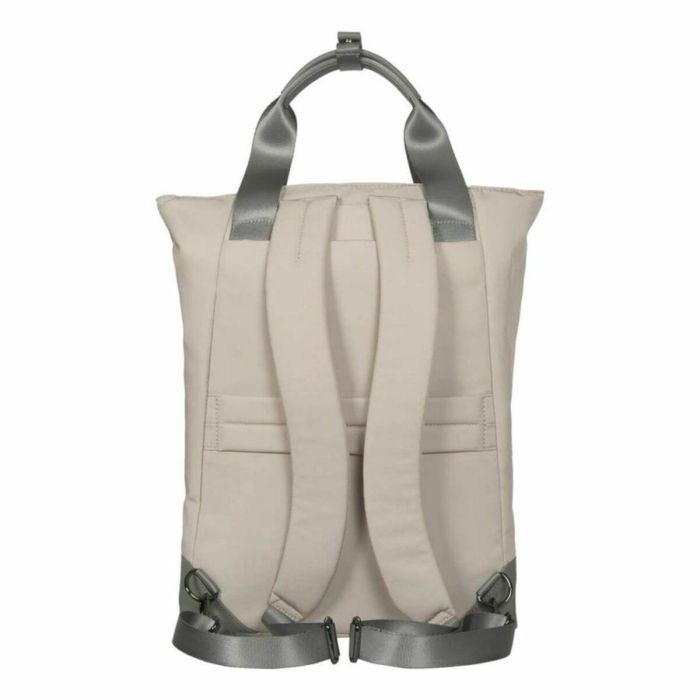 Targus TBB65113GL Mochila Convertible Bolso Tote para Portátil 16" EcoSmart, Piel Vegana, Resistente al Agua, Roble 8