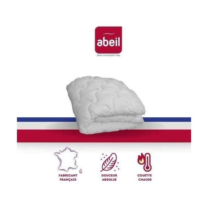 ABEIL Edredón cálido Douceur Absolue 220x240 cm blanco ABEIL Edredón cálido Douceur Absolue 220x240 cm blanco