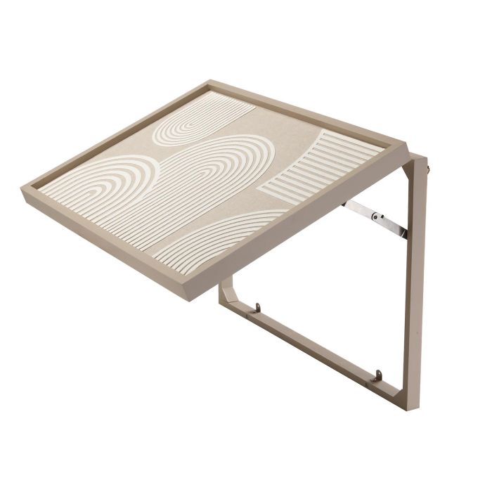 Versa Cubrecontador Flarey 46x33 cm, Madera MDF y Papel 2