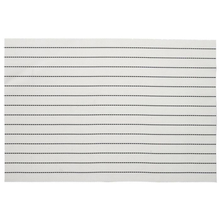 Home Deco Factory Individual Rayas 45x30 cm Colores Surtidos Blanco Negro 3