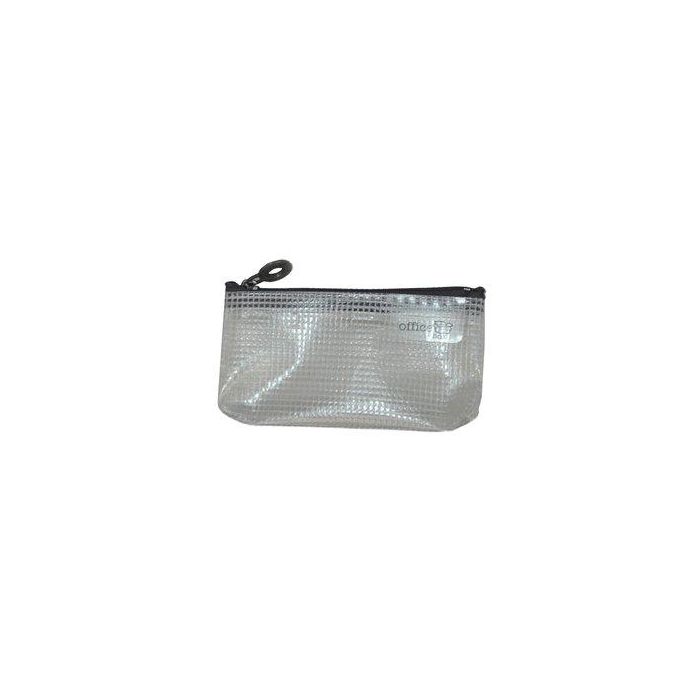 Dosier Sobre Office Box Cierre Cremallera 70X120 Mm. Gris (Set de 10)