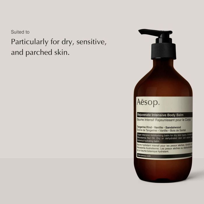 Aesop REJUVENATE INTENSIVE Bálsamo Corporal 500 ml – Hidratante para Piel Seca y Deshidratada con Macadamia y Sándalo 4 Aesop REJUVENATE INTENSIVE Bálsamo Corporal 500 ml – Hidratante para Piel Seca y Deshidratada con Macadamia y Sándalo 4