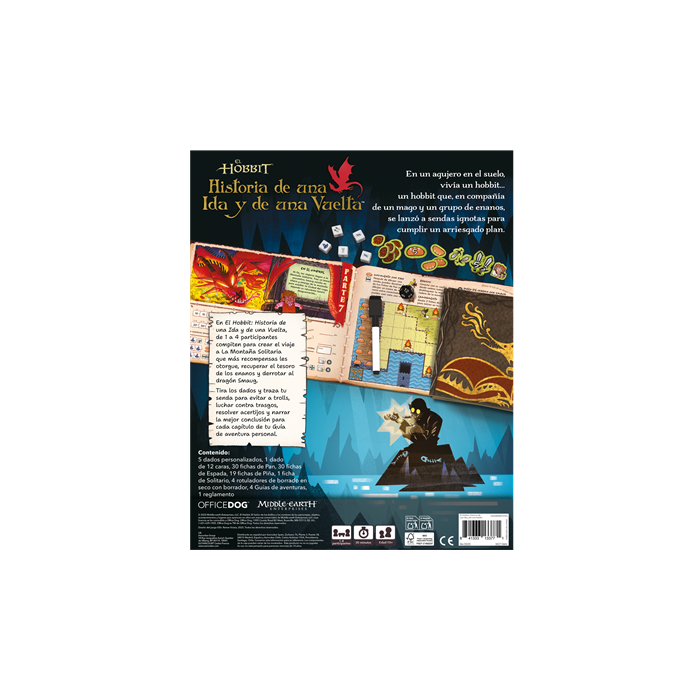 Juego Mesa El Hobbit: Historia Una 2 Juego Mesa El Hobbit: Historia Una 2