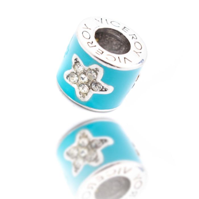 Abalorio Mujer Viceroy VMM0306-24 Azul 1 cm 1 Abalorio Mujer Viceroy VMM0306-24 Azul 1 cm 1
