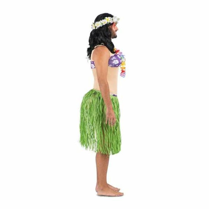Disfraz aloha tocado, collar, body con relleno y falda talla one size 4 Disfraz aloha tocado, collar, body con relleno y falda talla one size 4