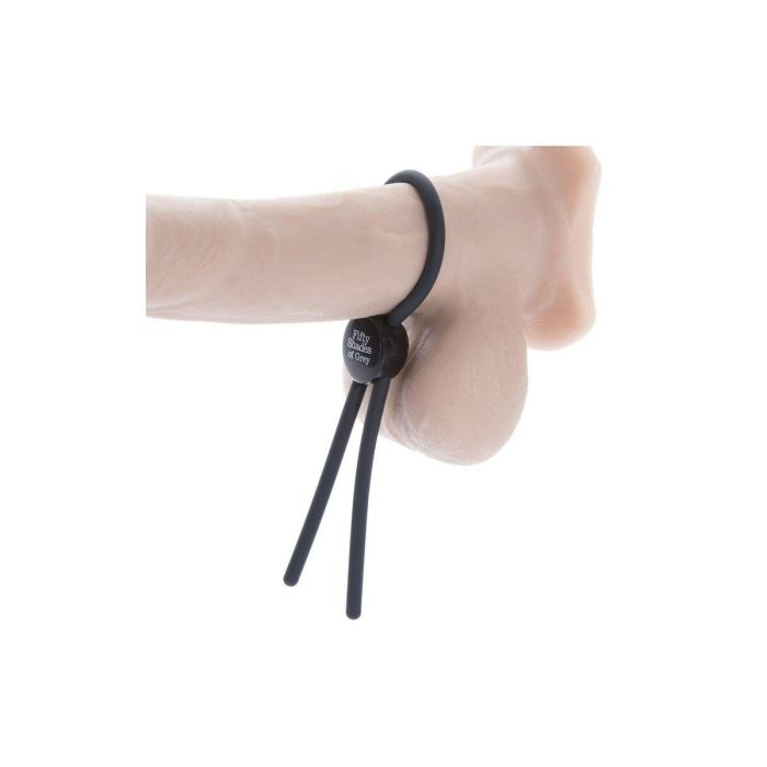 Anillo Ajustable Fifty Shades of Grey FS59954 Negro 5 Anillo Ajustable Fifty Shades of Grey FS59954 Negro 5