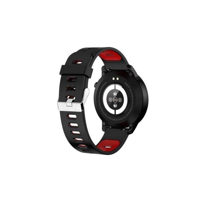 RELOJ INTELIGENTE LEOTEC MULTISPORTS ECG COMPLETE ROJO - ESFERA 3.09CM TÁCTIL COLOR - BT4.0 - ALERTAS - SALUD - IP68 - BAT 380MAH - IOS/ANDROID 3