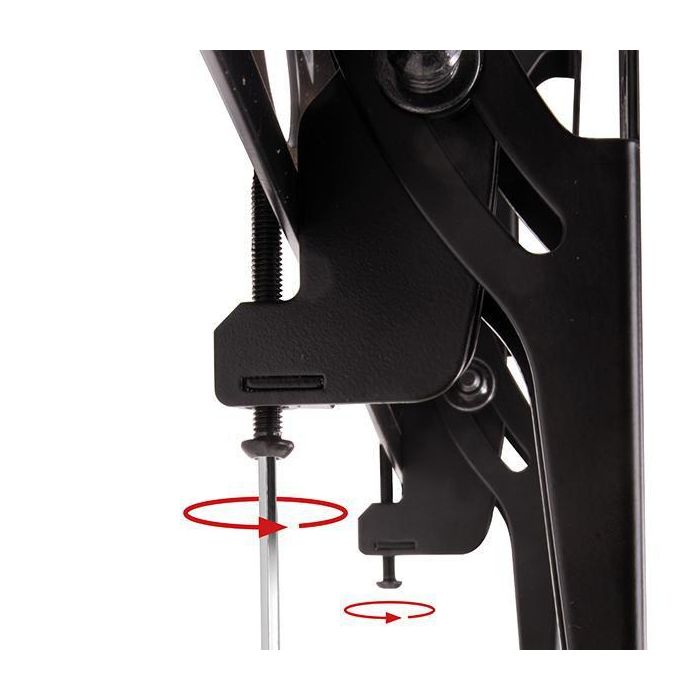 B-Tech BT8424 Soporte Techo Universal Pantalla Plana Inclinable 1m 39"-65" hasta 50kg VESA 600x400 Negro 2