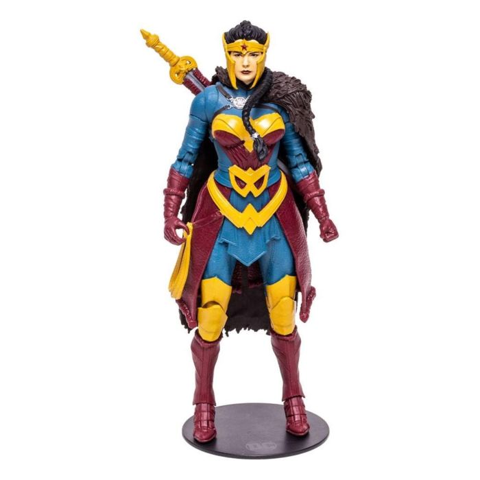 MCFARLANE TOYS Figura Wonder Woman Endless Winter Multiverse DC Comics 18cm con 22 Puntos de Articulación y Accesorios Coleccionables