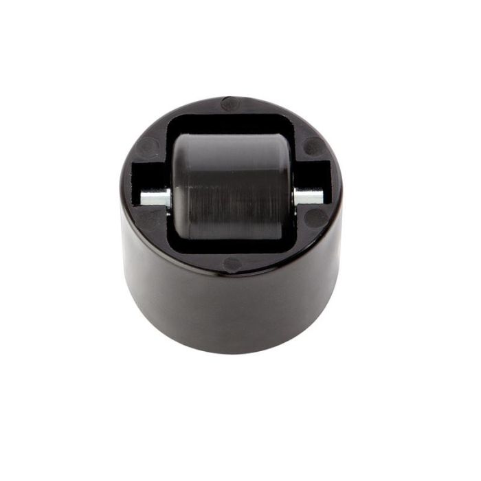 POTTKER Rueda Giratoria Fuerte para Embutir, Rueda Ø25mm, Eje Ø16mm