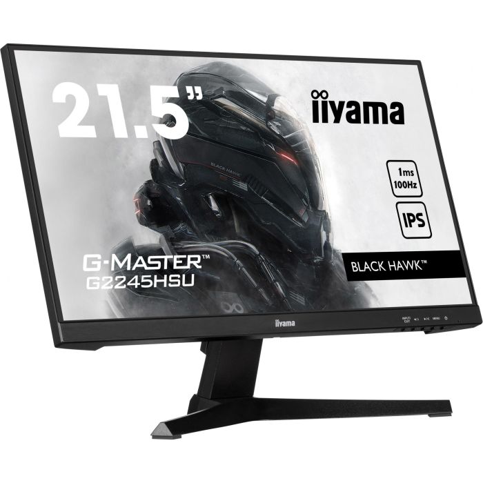 Iiyama G2245HSU-B2 Monitor para PC 22.5 pulgadas Full HD (FHD) IPS 100 Hz 1 ms, Hub HDMI DisplayPort USB, Negro 6 Iiyama G2245HSU-B2 Monitor para PC 22.5 pulgadas Full HD (FHD) IPS 100 Hz 1 ms, Hub HDMI DisplayPort USB, Negro 6
