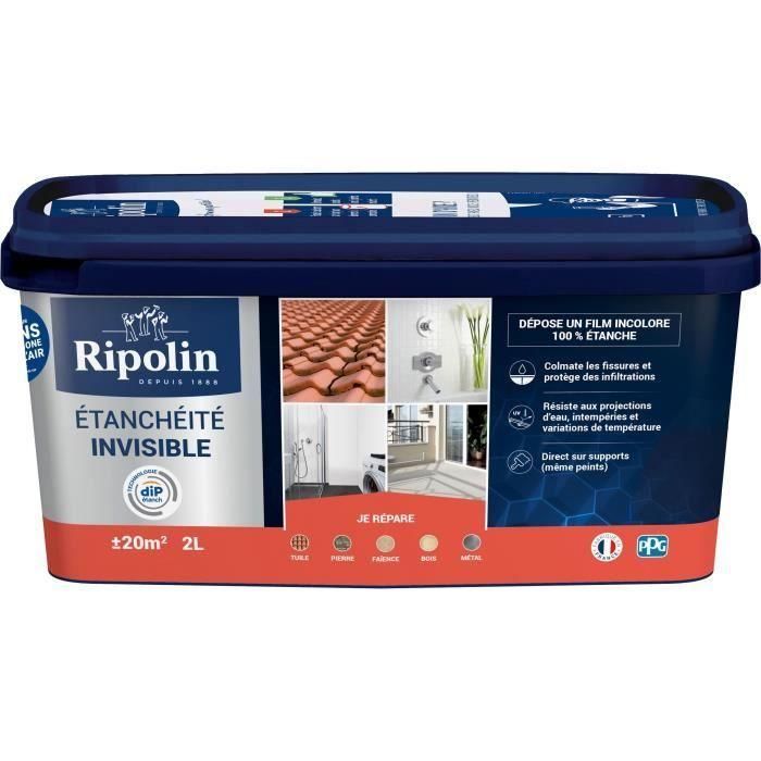 Antiinfiltración multisoporte - RIPOLIN - 397642 - Invisible - 2 L Antiinfiltración multisoporte - RIPOLIN - 397642 - Invisible - 2 L